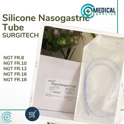 Ngt Silicone Nasogastric Tube Shopee Philippines