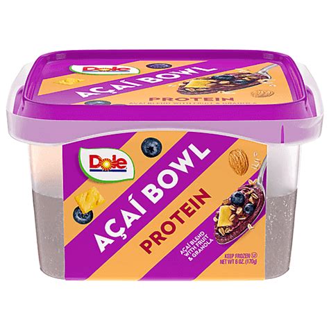 Dole Acai Bowl Protein 6 Oz Shop D Agostino