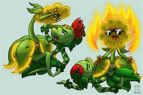 Post 2751062 Fireflower Peashooter Plantsvszombies Secretwaterz Sunflower