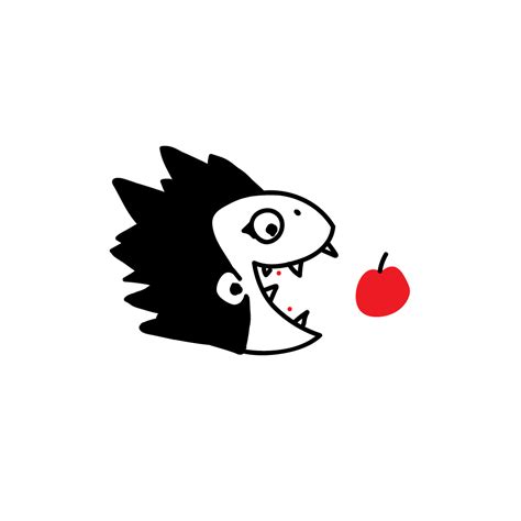 Death Note Shinigami Eating Apple