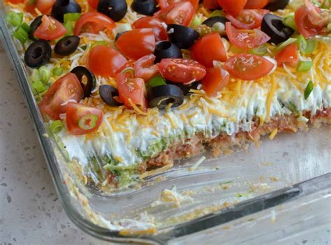 Seven Layer Dip Recipe