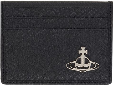 Vivienne Westwood Black Hardware Bifold Card Holder Ssense Canada