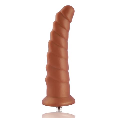 Large Curved P Spot Dildo Sex Machine Attachment KlicLok And Suction