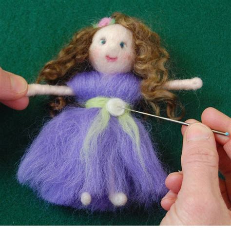 Needle Felting Tutorial Waldorf Fairy Doll Pattern Felting Pattern