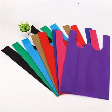 China Sku Solid Color Non Woven Bag 38gsm 30 50cm Apparel Accessories