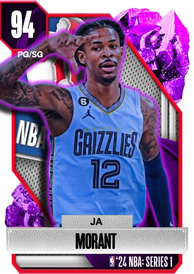 Nba K Kdb Custom Card Ja Morant