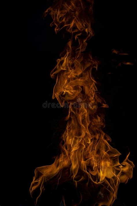 Texture Of Fire On A Black Background Abstract Fire Flame Background