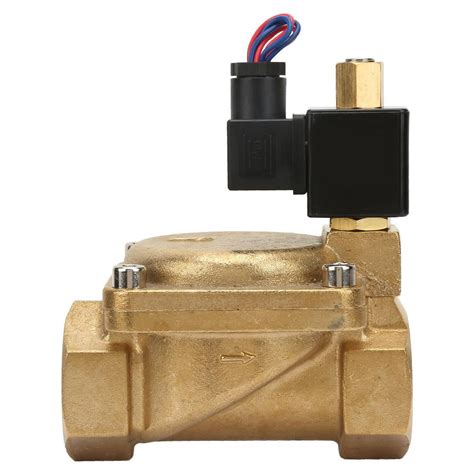 Business And Industrial Dc24v G1 4 Brass Electric Solenoid Valve 232 Psi