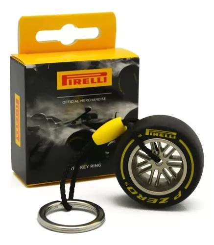 Llavero Pirelli Pzero Llanta D Goma Rin De Metal Original F Meses