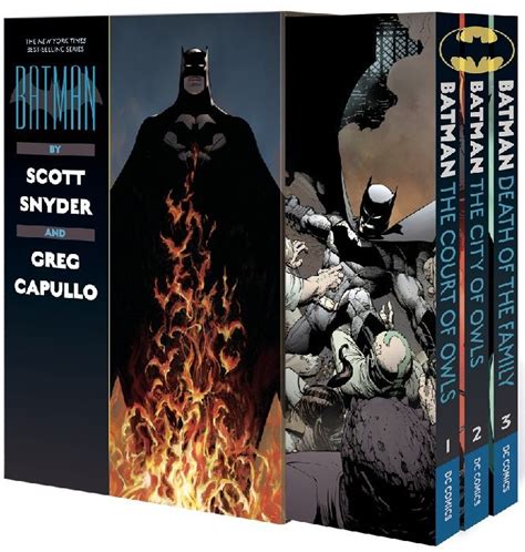 Batman By Scott Snyder And Greg Capullo Soft Cover Box Set 1 Dc Comics