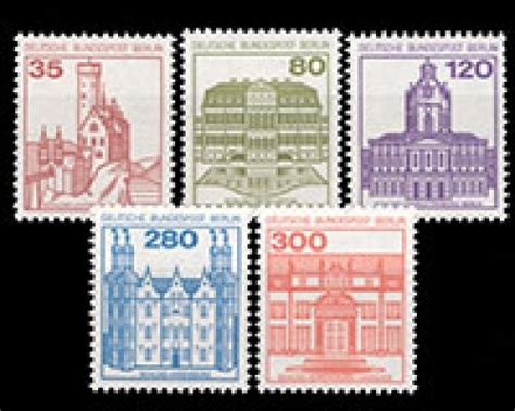 Berlin Michel Nr 673 677 A Postfrisch Briefmarken Versandhandel