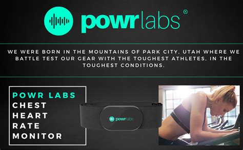 Amazon Powr Labs Bluetooth And ANT Heart Rate Monitor Chest