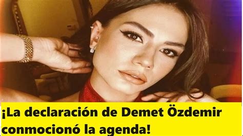 La declaración de Demet Özdemir conmocionó la agenda YouTube