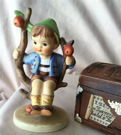 Hummel Tmk Figurine Apple Tree Boy West Germany Antique