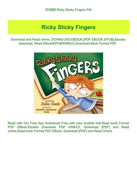 [pdf] Ricky Sticky Fingers Pdf