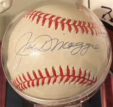 Joe Dimaggio Baseball Auto Aaron M Flickr