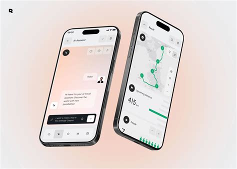 Geovea AI Assistant Project - Branding & UX UI Design Trial (Example)