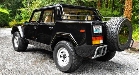 Low Mileage 1989 Lamborghini Lm002 Seeks Wealthy New Owner Carscoops