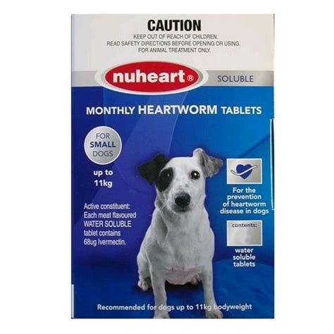 Nuheart For Dogs Buy Nuheart Heartworm Medicine Online