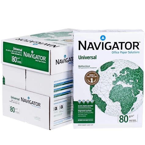 Buy Navigator Universal A4 Copy Paper 80 Gsm Box Of 5 Reams Of 500