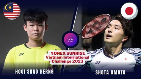 YONEX SUNRISE Vietnam International Challenge 2023 Hooi Shao Herng