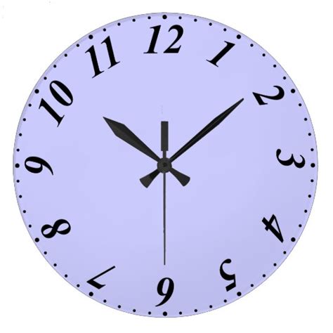 12 Hour Clock Face with Minutes | Zazzle.com