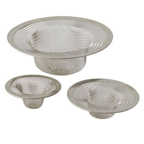 Everbilt Mesh Sink Drain Strainer In Stainless Steel Pack