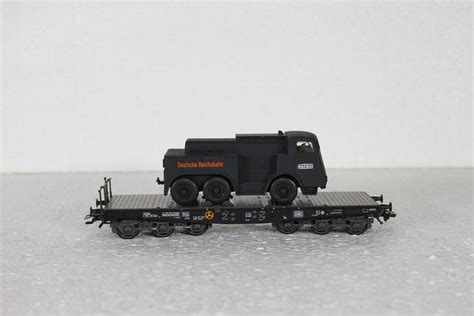 M Rklin Db Schwerlast Flachwagen Mit Kaelble Lkw Kaufen Auf Ricardo