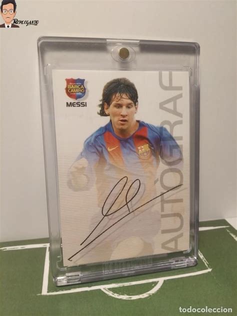 Cromo Rookie Lionel Messi Nº 89 Autograph Fc Barcelona En CatalÁn Megacracks BarÇa 2004