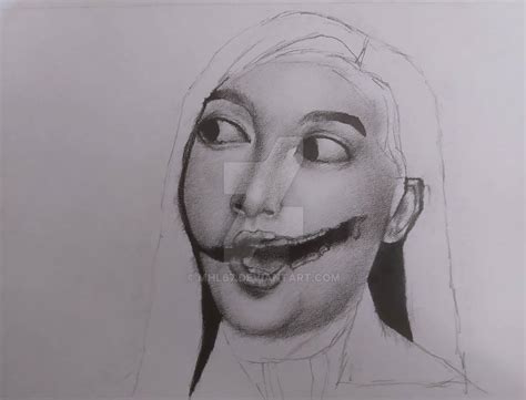 Drawing Progress, Study for Kuchisake-Onna by mhl67 on DeviantArt