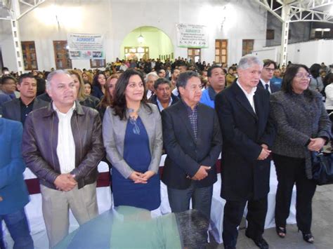 Nazario Guti Rrez Alcalde De Texcoco Rinde Tercer Informe Anahuac Texcoco