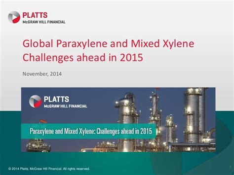 Paraxylene and mixed xylene - The challenges ahead in 2015