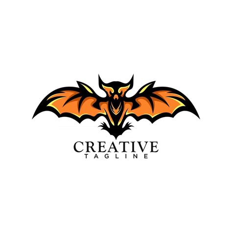 Animal bat logo design 3016932 Vector Art at Vecteezy