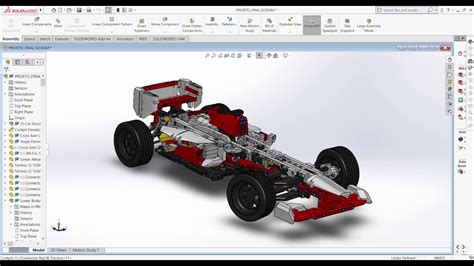 Formula 1 Car In Solidworks Youtube