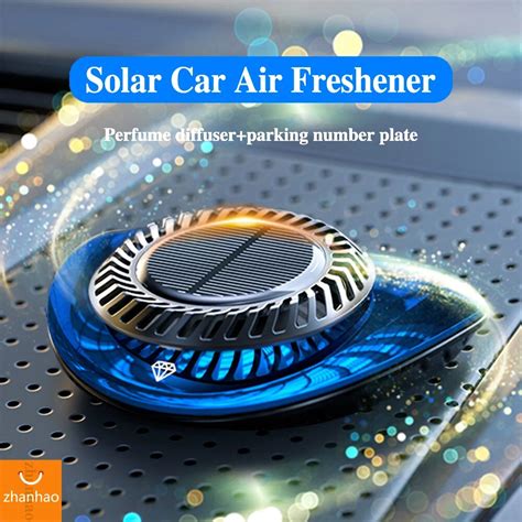 El Ambientador De Aire Solar Para Coches Rotar La Decoraci N De Los