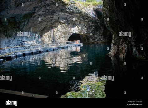 Types Of A Former Underground Marble Quarry Flooded With Water The Massive Arches Of The Grotto