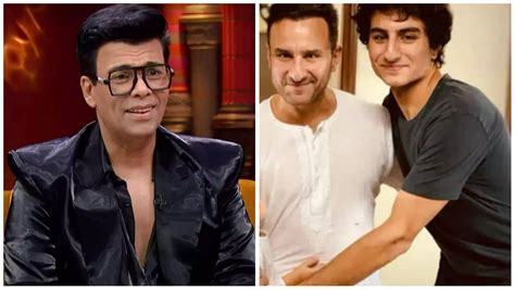 Ibrahim Ali Khan Launched By Karan Johar In Bollywood सैफ अली खान के