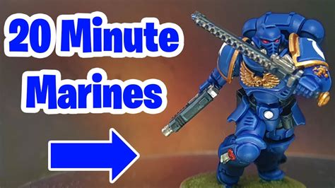 Speed Painting Ultramarines YouTube