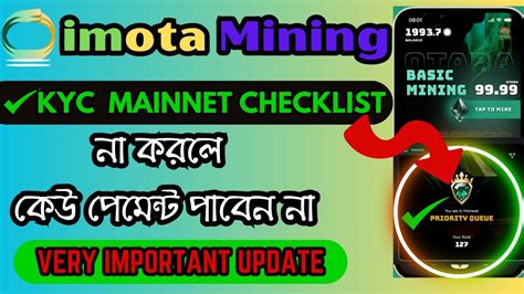 Imota Mining Update IMOTA Mining Mainnet Checklist 2024 Remitano