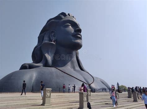 112 Aadi Yogi Statute,coimbatore,Tamilnadu,india Editorial Stock Image - Image of situated, pure ...