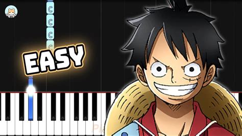 One Piece Op Dreamin On Easy Piano Tutorial Sheet Music