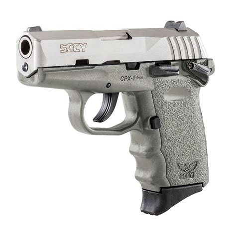 Sccy Cpx 1 Ss Gray 9mm · Dk Firearms