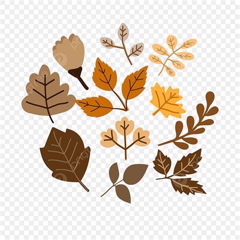 Fallen Leaves Vector Hd Images Svg Colored Fallen Leaves Know Autumn