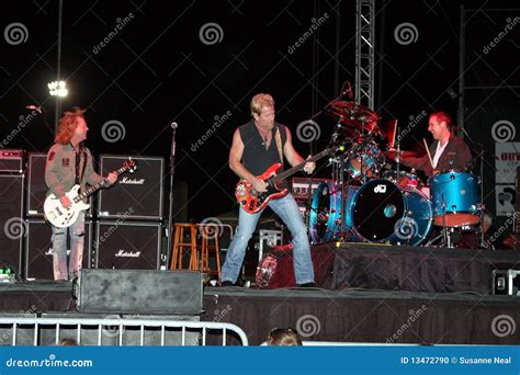 Night Ranger Band In Concert Editorial Image - Image: 13472790