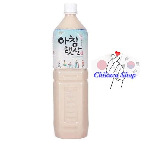 Jual Woongjin Morning Rice Minuman Beras 1 5 Liter Shopee Indonesia