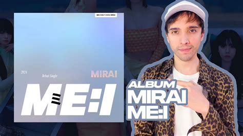 Productor musical reacciona al álbum MIRAI de ME I YouTube