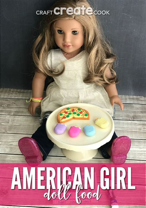 Easy DIY American Girl Doll Food - Craft Create Cook