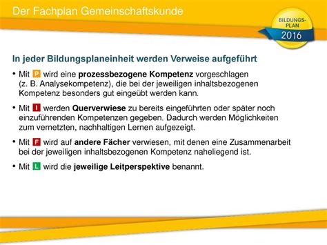 Bildungsplanreform Baden W Rttemberg Gemeinschaftskunde Ppt