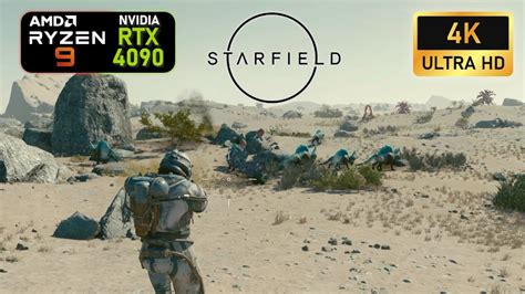 Starfield 4K FSR2 Ultra Settings RTX 4090 R9 7950x YouTube