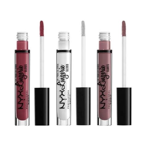 Nyx Professional Make Up Lip Lingerie Gloss Brillo De Labios